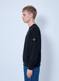 Stone Island Stone Island Men Crewneck Sweatshirt With Sleeve Logo Patch