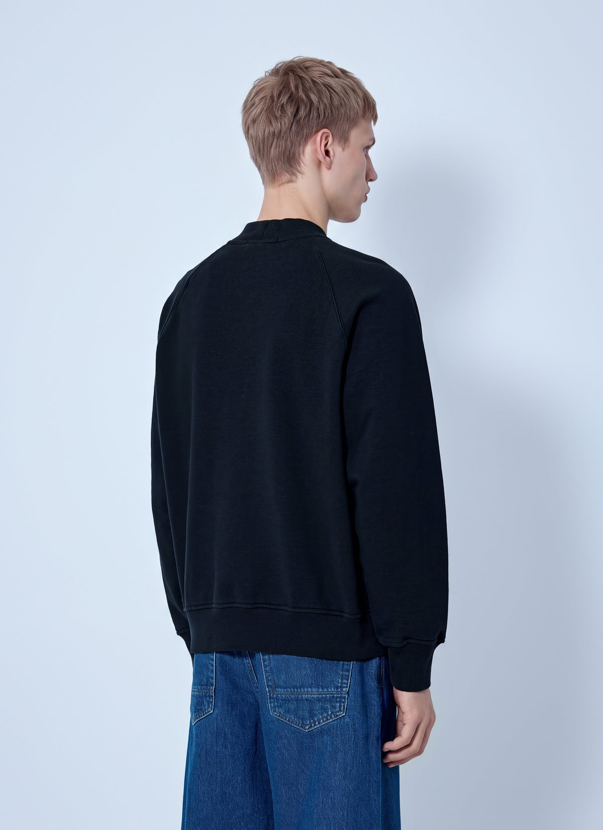 Stone Island Stone Island Men Crewneck Sweatshirt With Sleeve Logo Patch