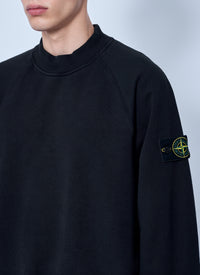 Stone Island Stone Island Men Crewneck Sweatshirt With Sleeve Logo Patch