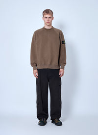 Stone Island Men Sweatshirt With Logo Patch