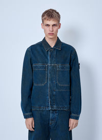 Stone Island Men Denim Jacket