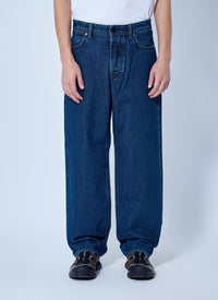 Stone Island Men Five-Pocket Straight-Leg Jeans