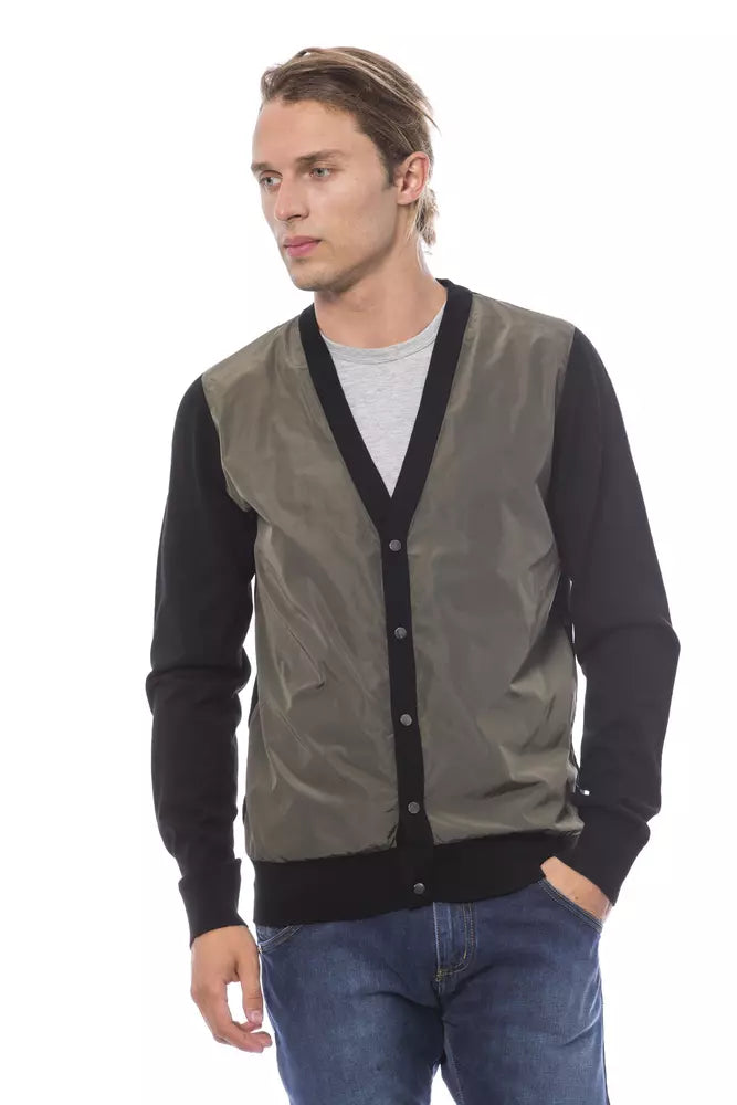 Verri Multicolor Wool Men Men's Cardigan
