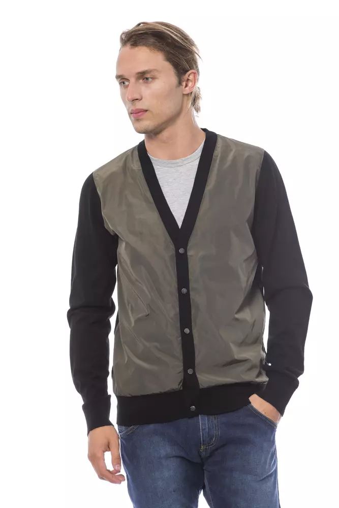 Verri Multicolor Wool Men Men's Cardigan