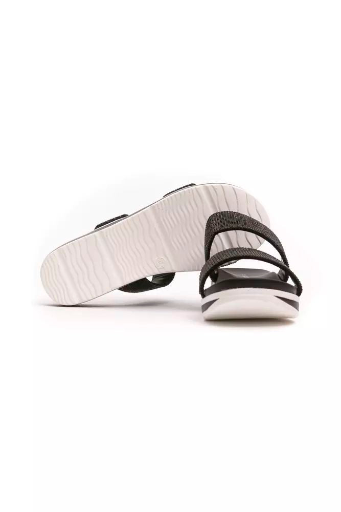 Péché Originel Black Textile Women Women's Sandal