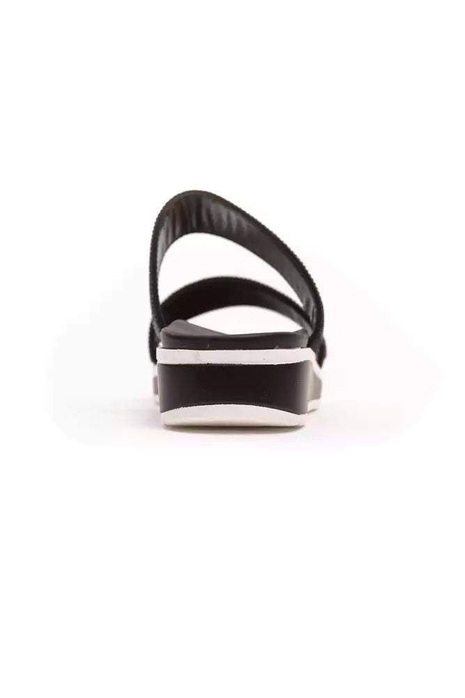 Péché Originel Black Textile Women Women's Sandal