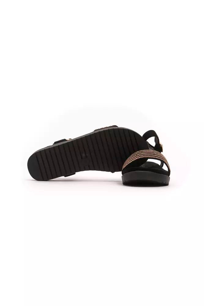 Péché Originel Gold Textile Women Women's Sandal