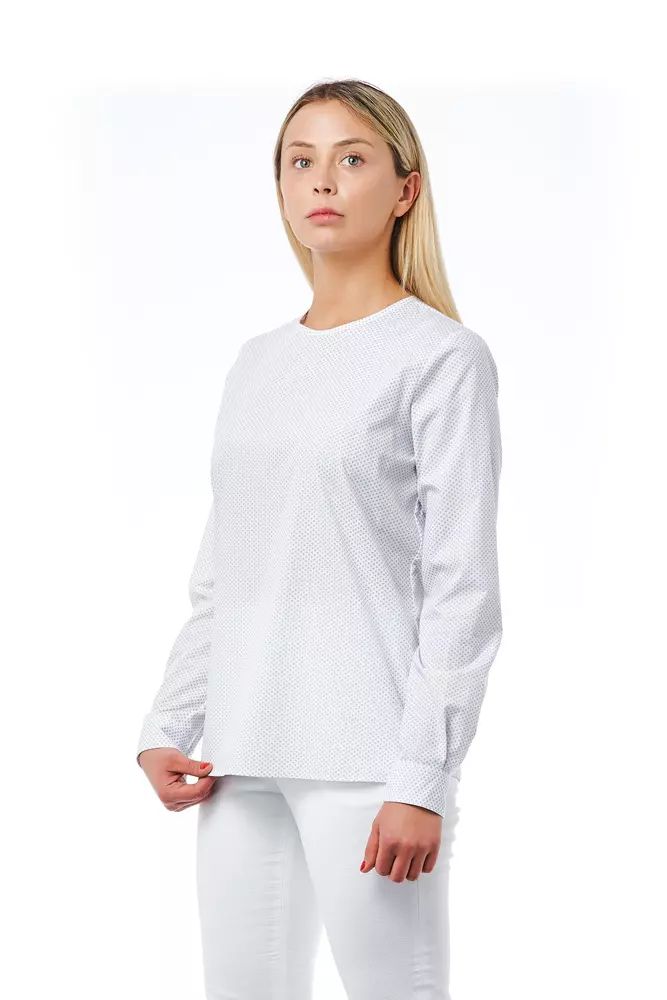 Bagutta White Cotton Women Women's Blouse