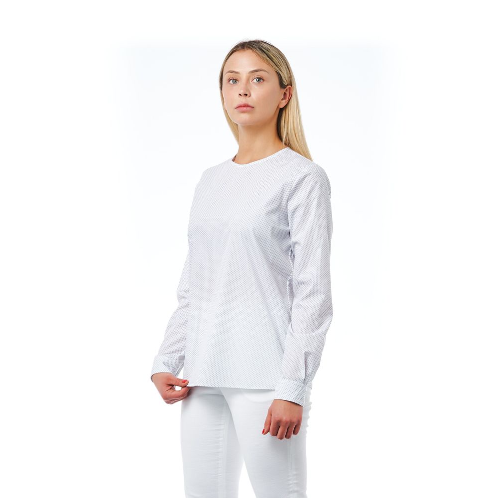 Bagutta White Cotton Women Women's Blouse