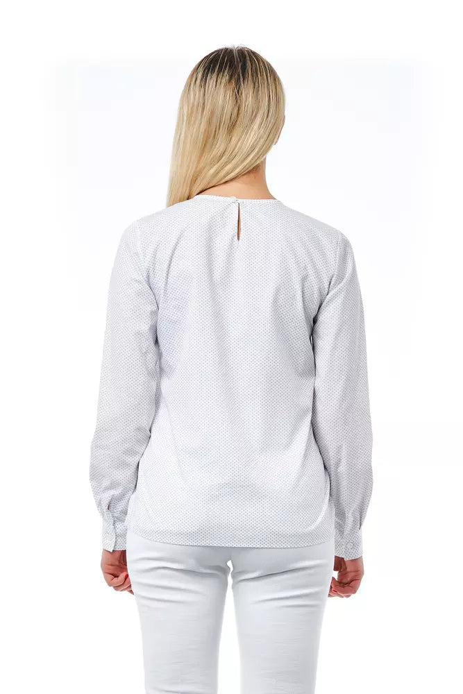 Bagutta White Cotton Women Women's Blouse