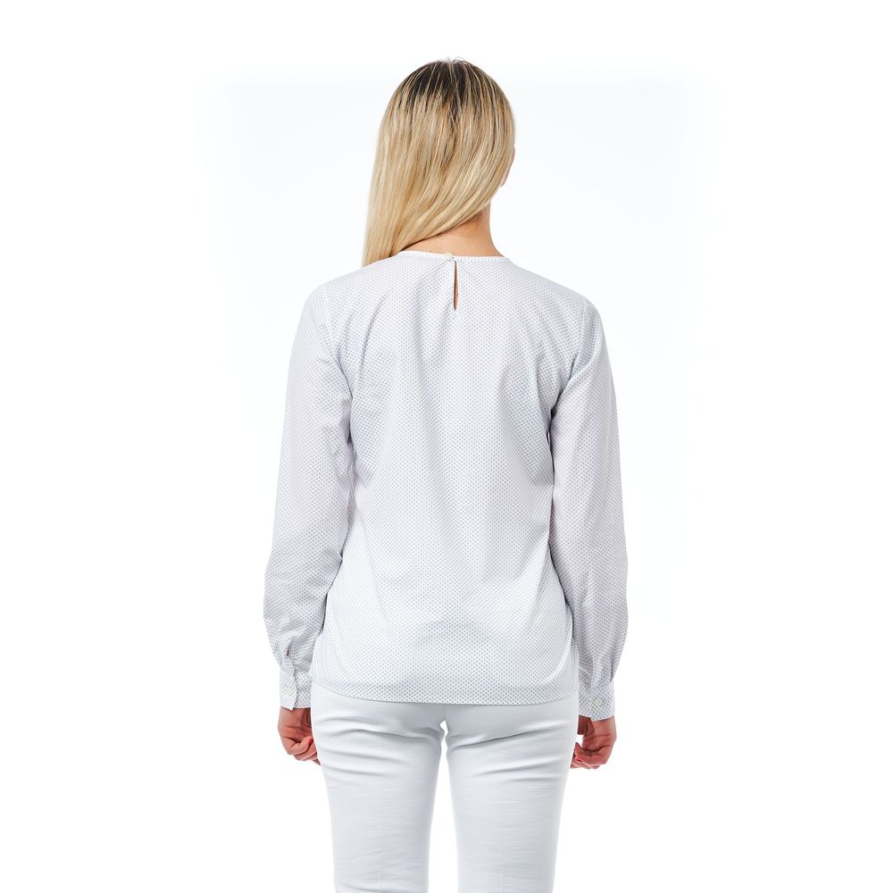 Bagutta White Cotton Women Women's Blouse
