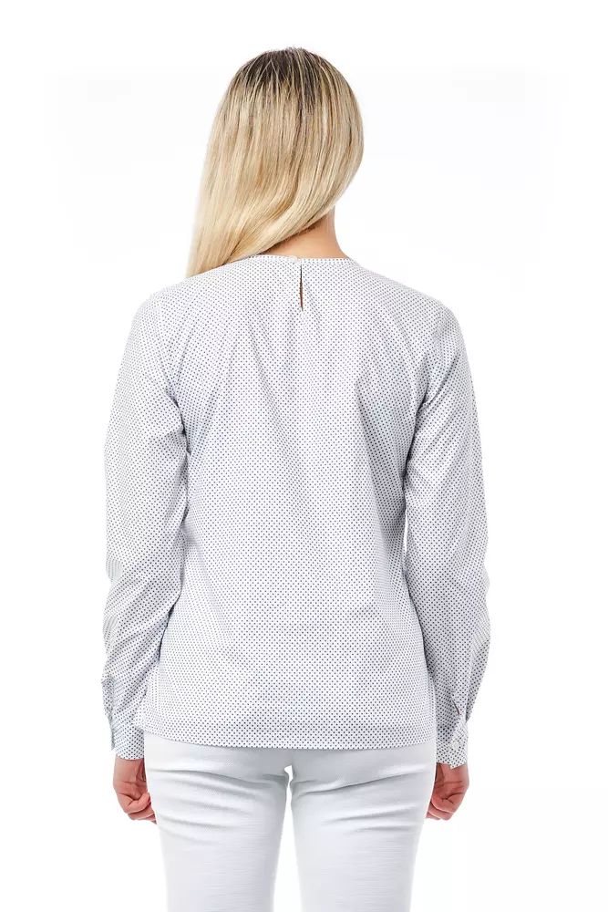 Bagutta White Cotton Women Women's Blouse