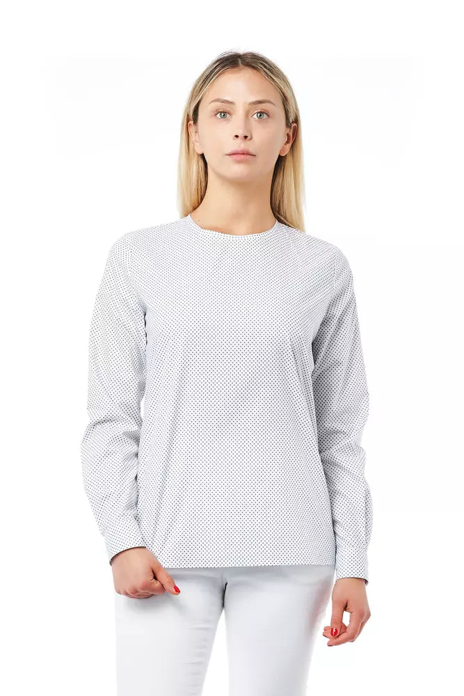 Bagutta White Cotton Women Women's Blouse