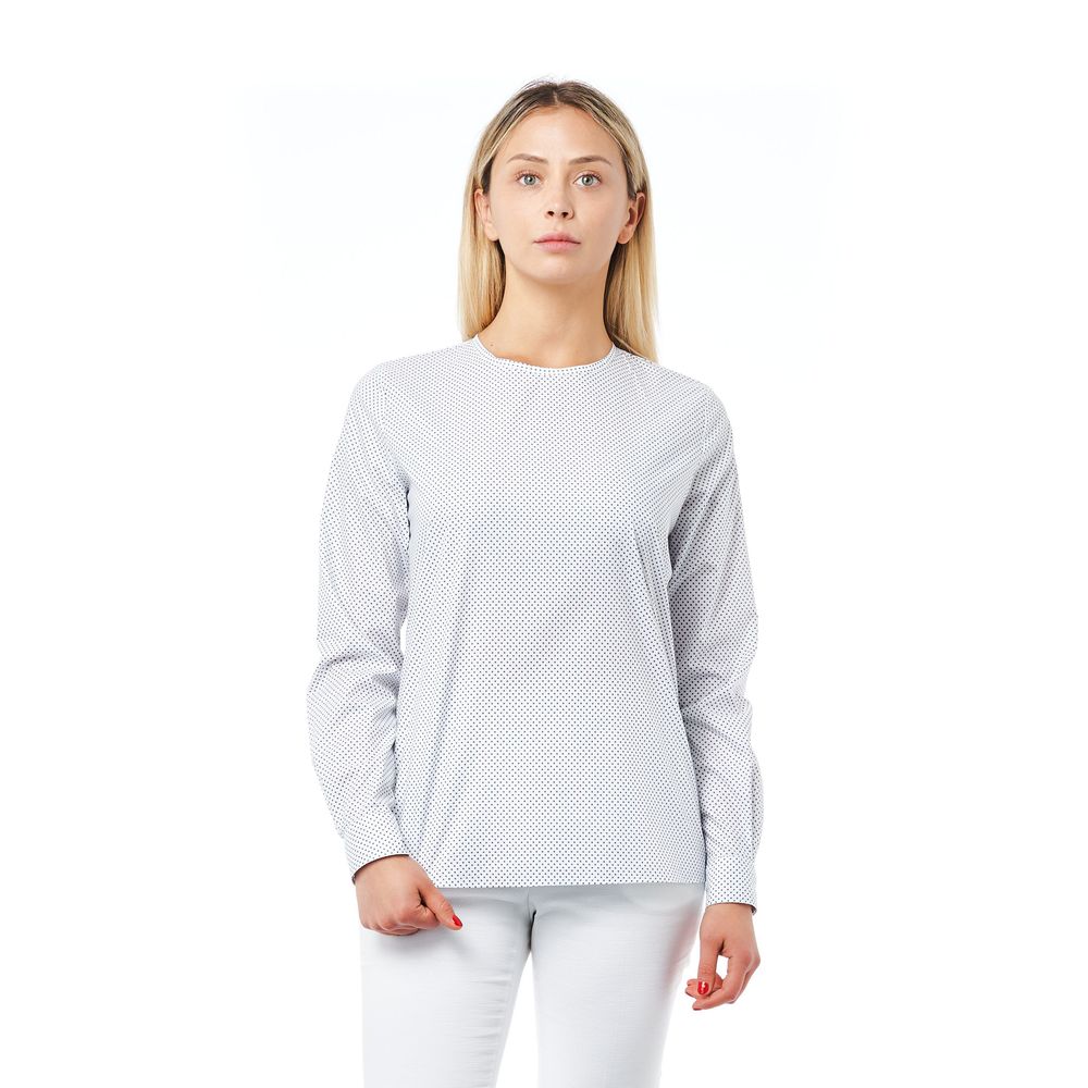 Bagutta White Cotton Women Women's Blouse