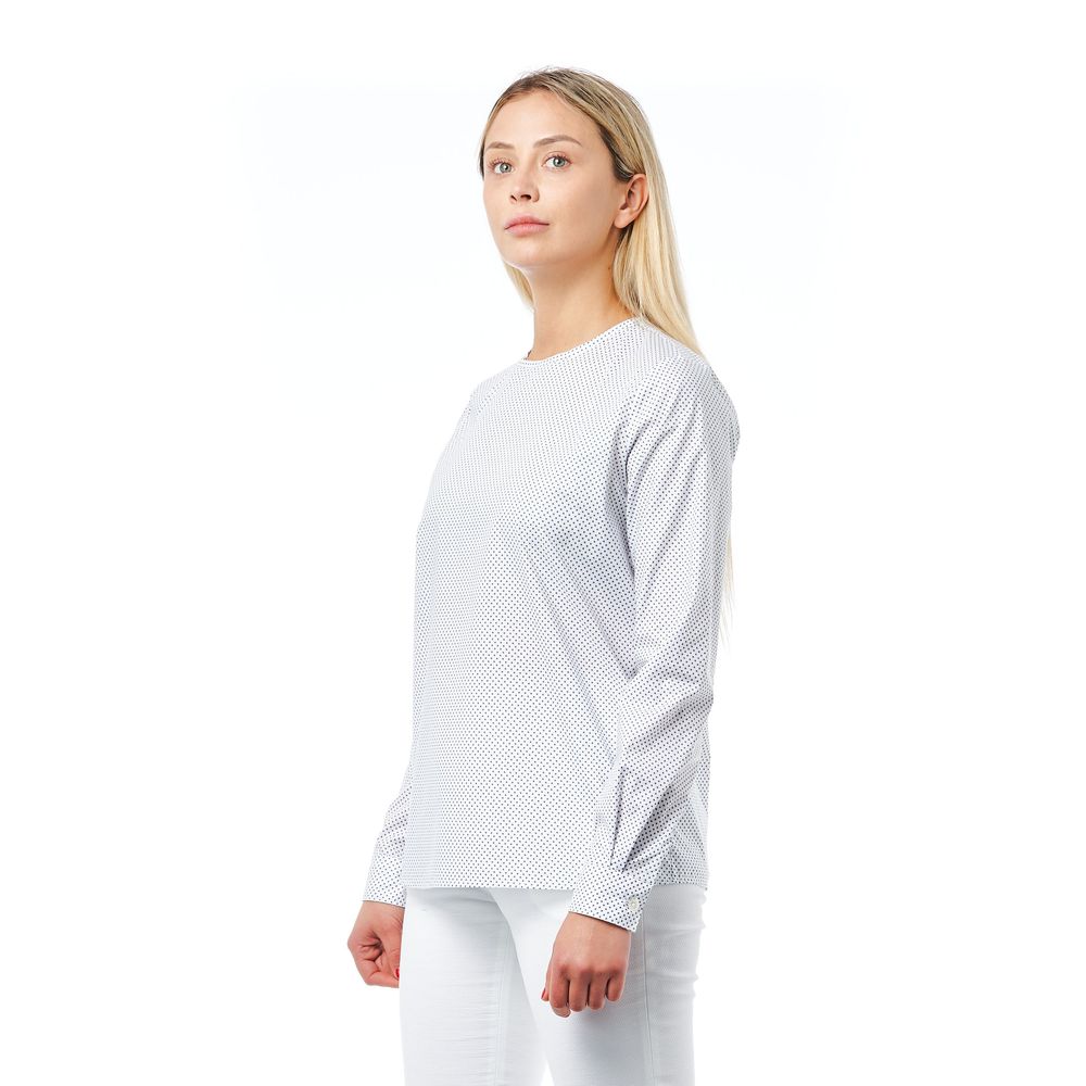 Bagutta White Cotton Women Women's Blouse