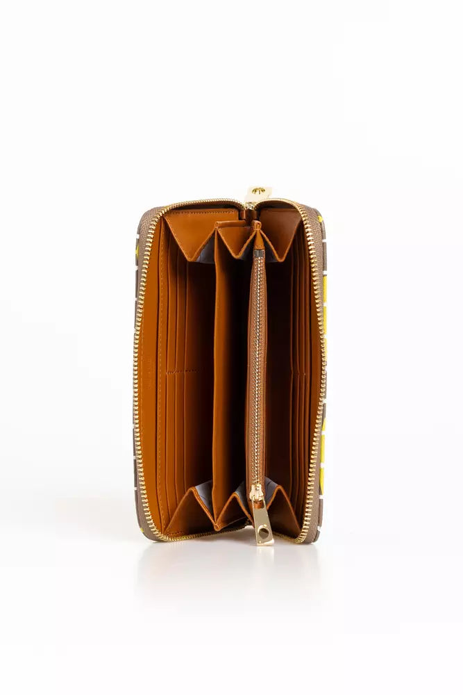 Trussardi Beige Leather Women Women's Wallet