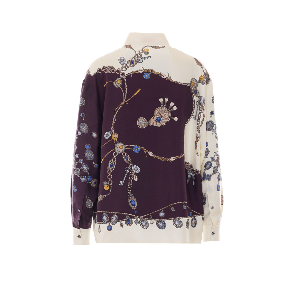 Versace Versace Women Stolen Jewels Print Shirt