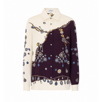 Versace Versace Women Stolen Jewels Print Shirt