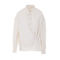 Lemaire Lemaire Women Straight Collar Twisted Shirt