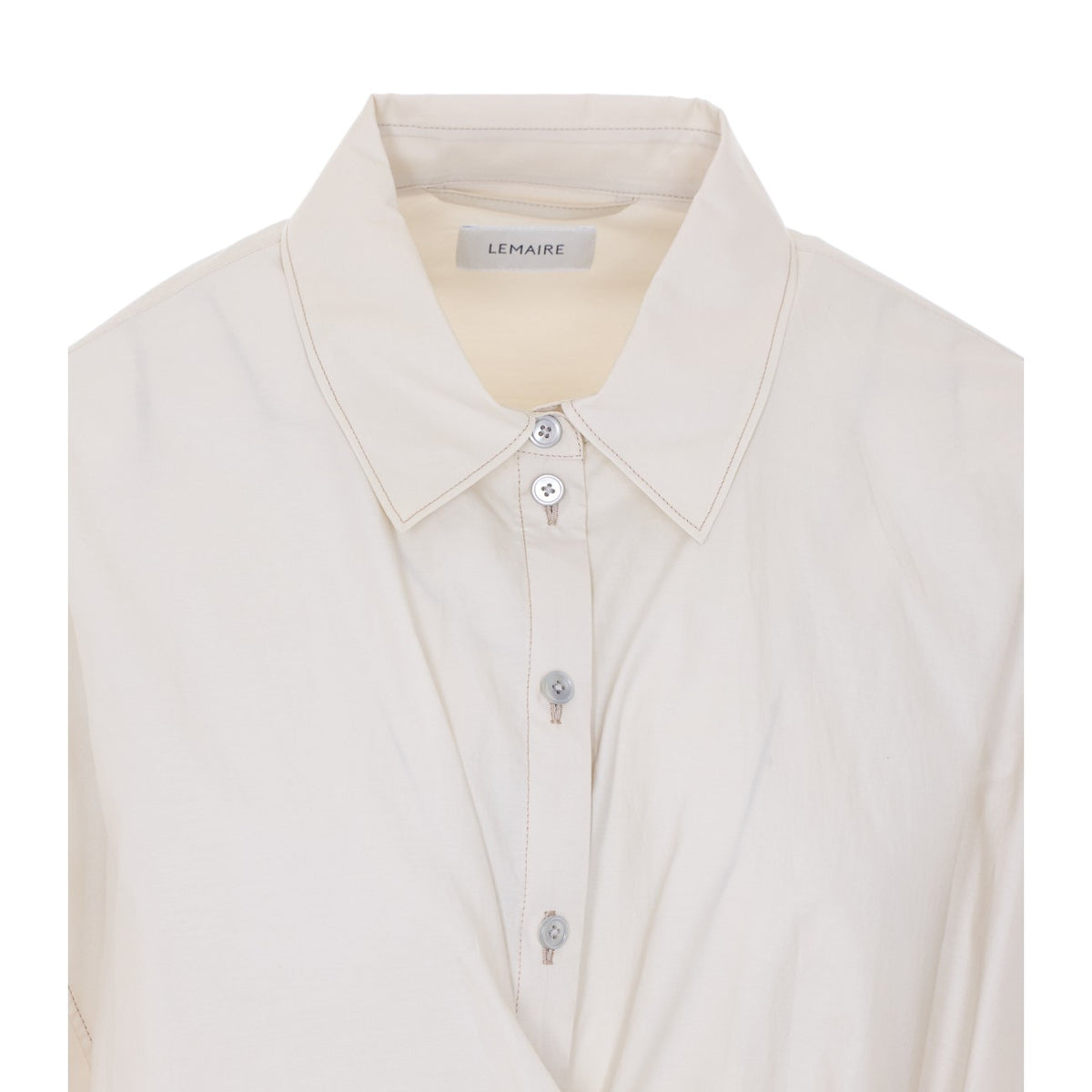 Lemaire Lemaire Women Straight Collar Twisted Shirt