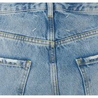 Maison Margiela Women Straight Jeans With Contrasted Pockets
