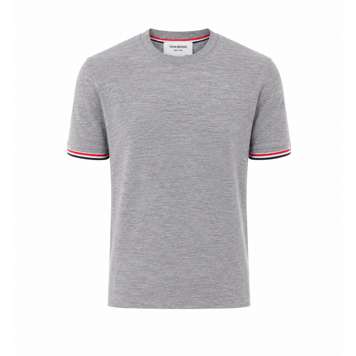 Thom Browne Women Stripe Logo T-Shirt