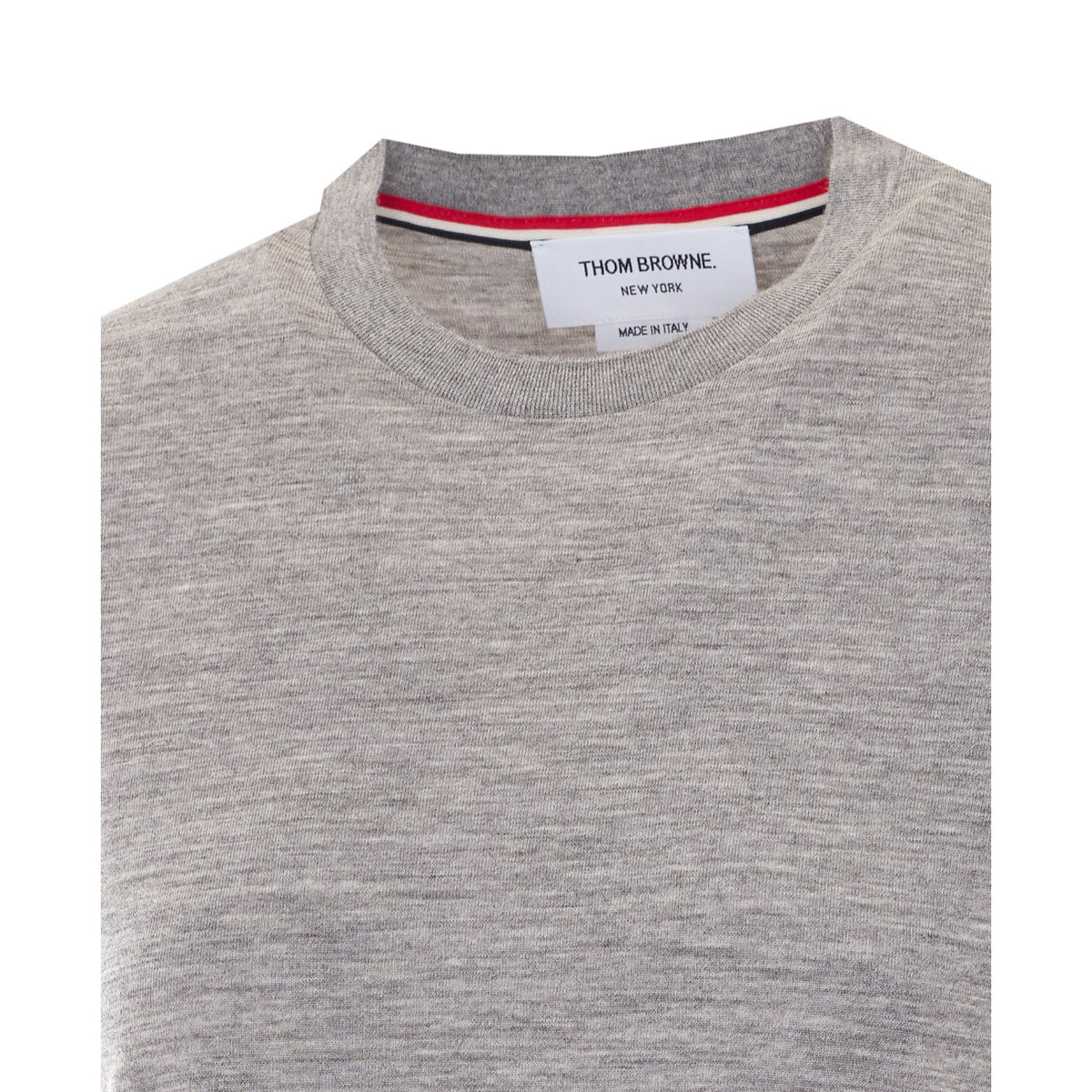 Thom Browne Women Stripe Logo T-Shirt