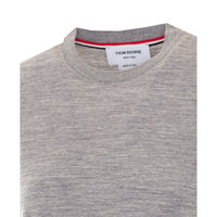 Thom Browne Women Stripe Logo T-Shirt