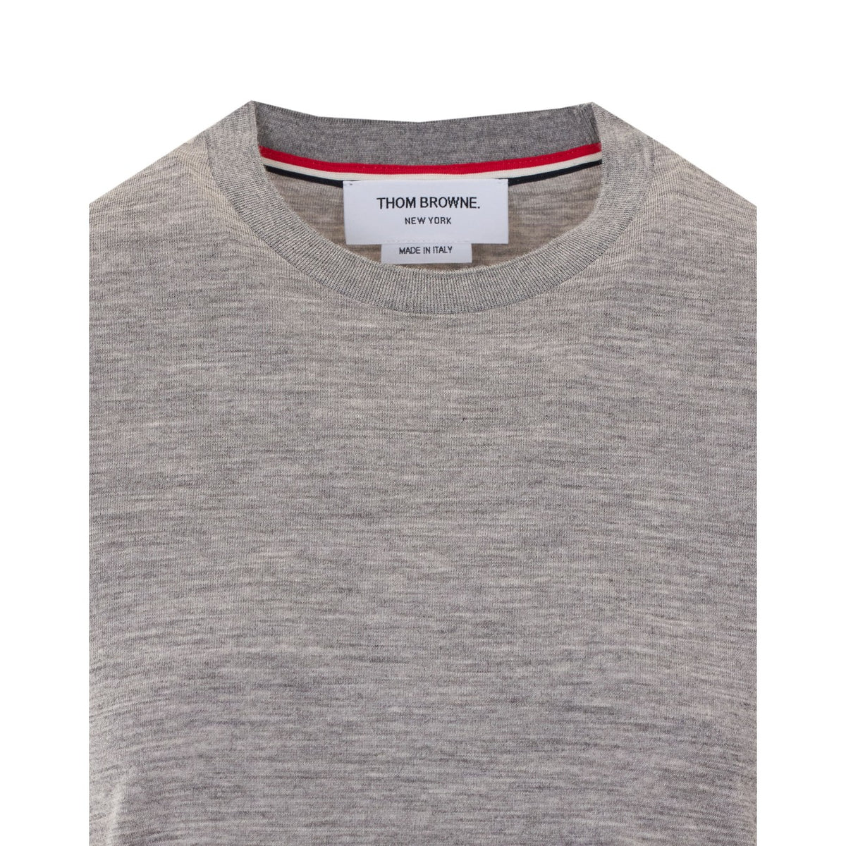 Thom Browne Women Stripe Logo T-Shirt