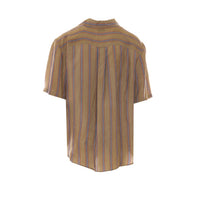 Saint Laurent Saint Laurent Men Striped Cassandre Shirt