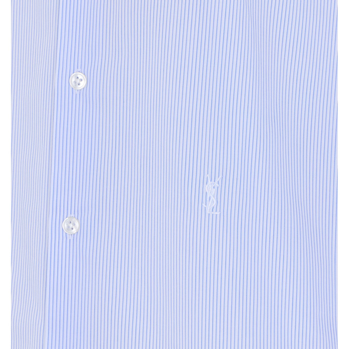 Saint Laurent Men Striped Cassandre Shirt