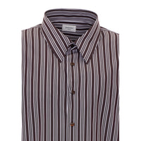 Saint Laurent Saint Laurent Men Striped Cotton Poplin Shirt