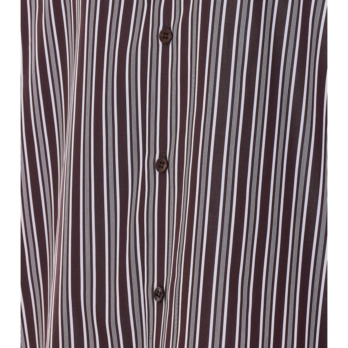 Saint Laurent Saint Laurent Men Striped Cotton Poplin Shirt