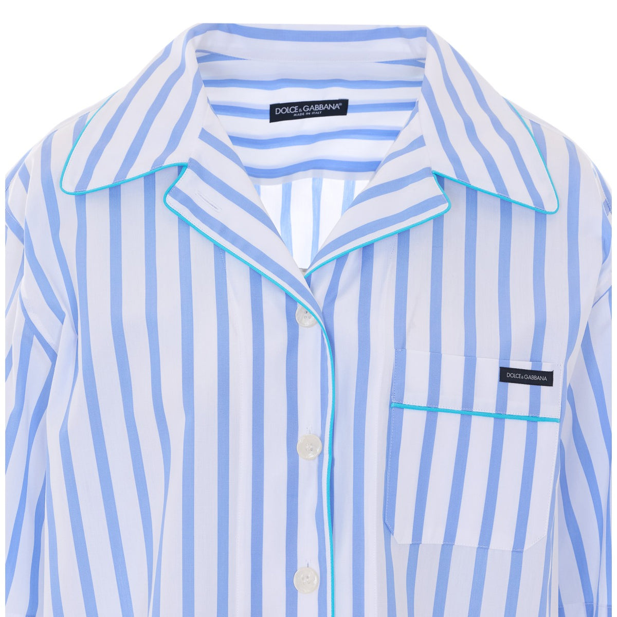 Dolce&Gabbana Dolce&Gabbana Women Striped Poplin Shirt