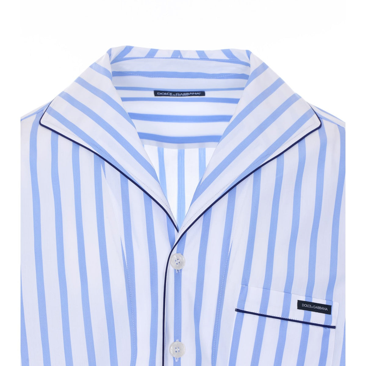 Dolce&Gabbana Dolce&Gabbana Men Striped Poplin Shirt