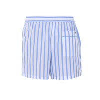 Dolce&Gabbana Women Striped Poplin Shorts