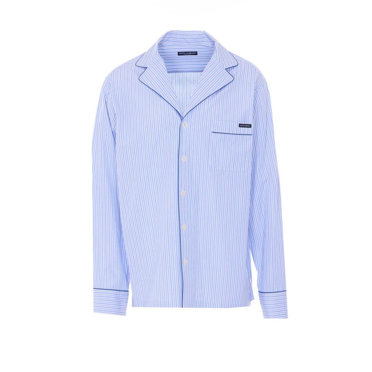 Dolce&Gabbana Men Striped Poplin Vanity Shirt