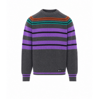 Lanvin Lanvin Men Striped Sweater In Wool And Cashmere