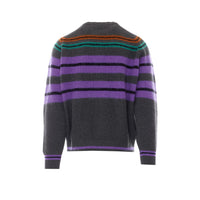 Lanvin Lanvin Men Striped Sweater In Wool And Cashmere
