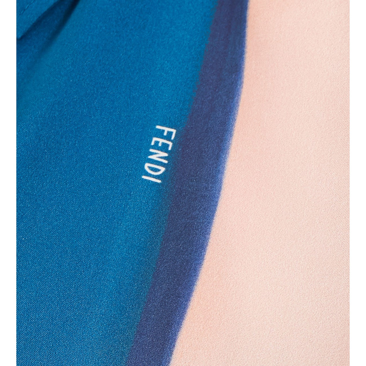 Fendi Women Striped Top With Fendi Mini Logo