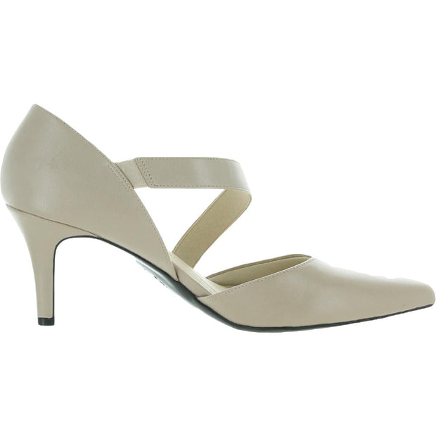 Suki Womens Padded Insole Slip On D'Orsay Heels