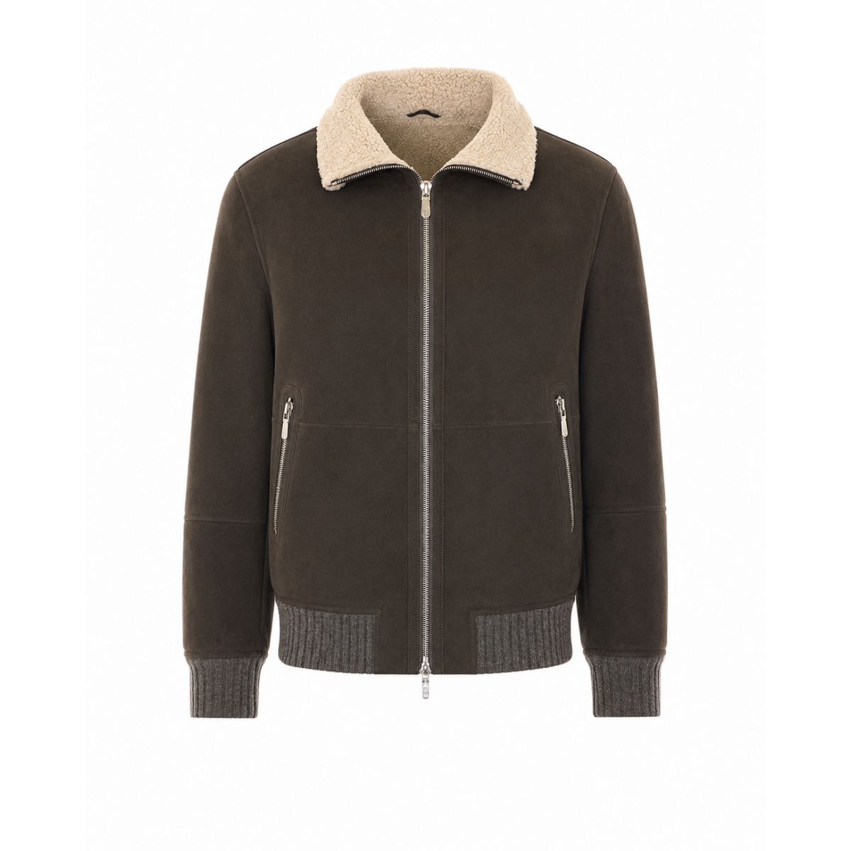 Brunello Cucinelli Brunello Cucinelli Men Suede Bomber