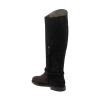 Brunello Cucinelli Brunello Cucinelli Women Suede Boots With Precious Strap