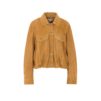 Loewe Women Suede Goatskin Jacket