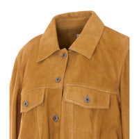 Loewe Women Suede Goatskin Jacket