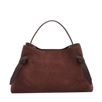 Yuzefi Yuzefi Women Suede Gyoza Handbag