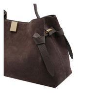 Yuzefi Yuzefi Women Suede Gyoza Handbag