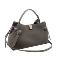 Yuzefi Women Suede Gyoza Handbag