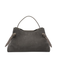 Yuzefi Women Suede Gyoza Handbag