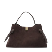 Yuzefi Yuzefi Women Suede Gyoza Handbag